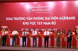 Agribank khai trương Văn phòng đại diện khu vực Tây Nam bộ